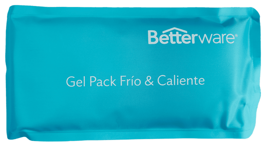 Compresa Bolsa Gel Frio Caliente Reutilizable 25 X 13 Cm Molestia Física, Dolores Musculares, Contracturas, Cólicos Menstruales, Terapia de Frío y Calor para Lesiones Deportivas, Bolsa de Gel Flexible para Alivio Inmediato